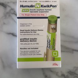 NEW Insulin Isophane Human