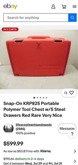 Snap On Tool Box