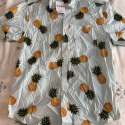 Men’s Pineapple Shirt Size L