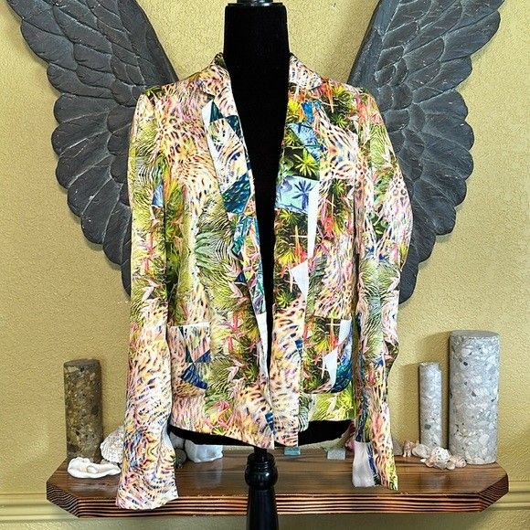 River Island Floral Blazer Suit Jacket