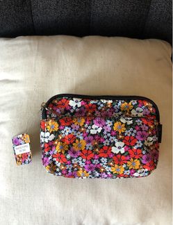 Brighton Painted Poppies Belt Bag