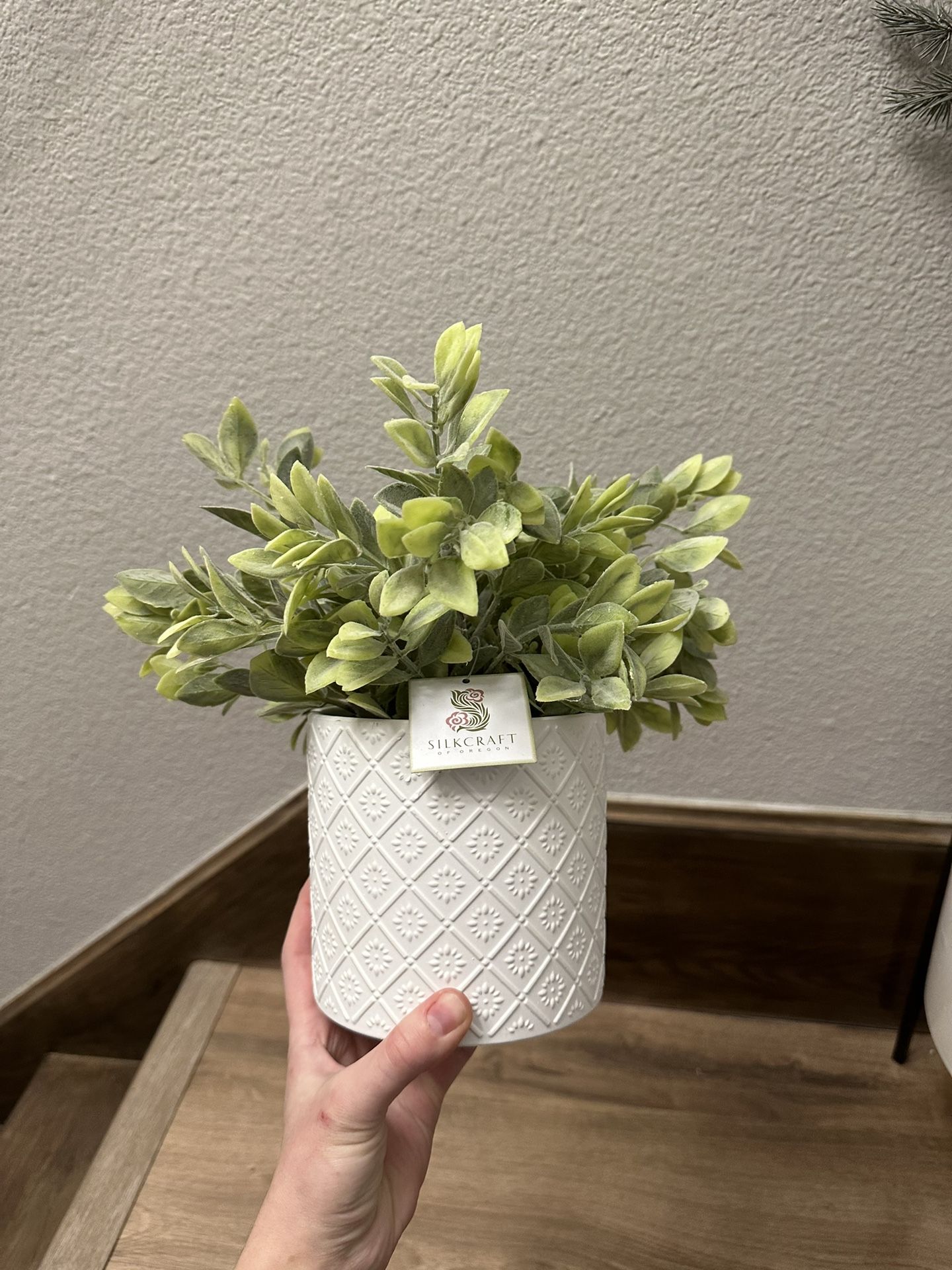 NWT Faux Sage Plant Decor