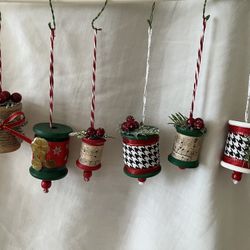 Xmas Ornaments Sewing Themed