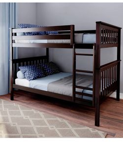ESPRESSO FULL/FULL BUNK BED