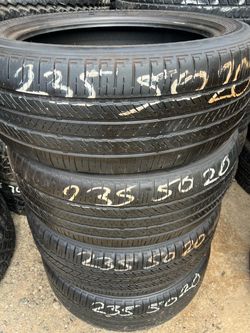 Set of used tire 235/50/20 Bridgestone