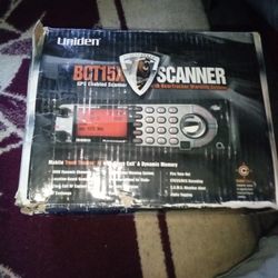 UNIDEN BCT15X SCANNER 