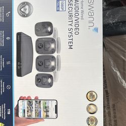 Swann home security system , wired with dvr