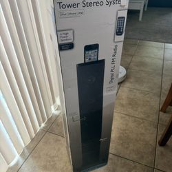 Tower Stereo System  Radio (iPad, iPhone)