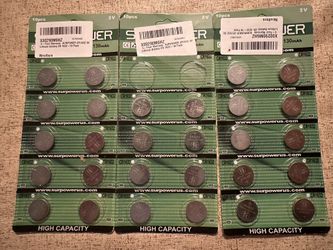 CR 1632 Lithium Batteries  3V