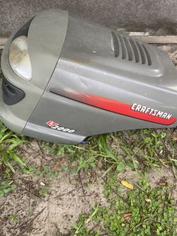 Riding Mower Seat And Hood