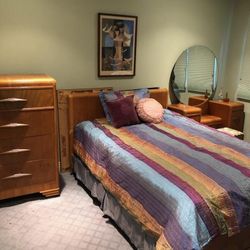 ART DECO  VINTAGE BEDROOM SET..1930's BEAUTIFUL BEST OFFER