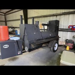 Reverse Smoker Grill 