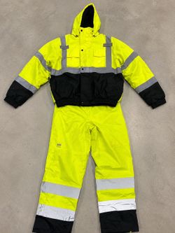 Reflective Insulated Rain Pants & Jacket