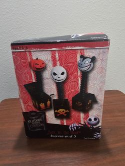 NECA NBX Nightmare Before Christmas Jack in the Box Decorative Set of 3