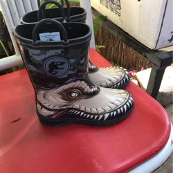 Dinosaur’s Rain Boots Size 12  $ 15