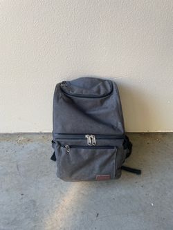 Mivcoo Insulated Cooler Backpack – Gray, Two Compartments