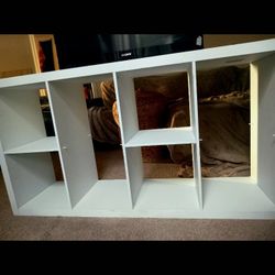 White Shelf/drawer Storage