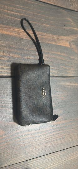Brown coach wallet