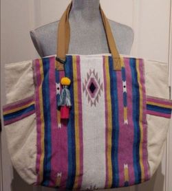 NEW LARGE SIZE TOTE, BEACH BAG
