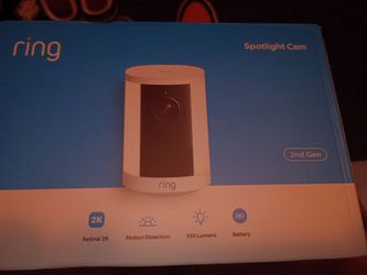 Ring spotlight cam