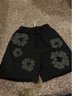 Denim Shorts Black on Black