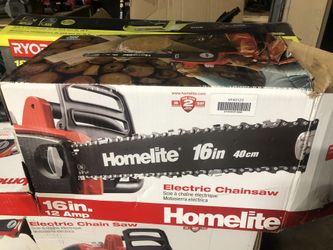 Homelite chainsaw corded