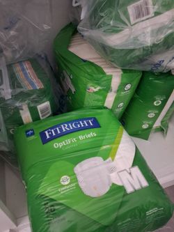 Medium and large adult diapers