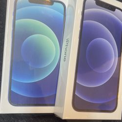 Unlocked New Sealed Apple iPhone 12 64GB 128GB Blue any Carrier Sprint 11 Cricket XR Att Tmobile Boost 13 Spectrum X Verizon XS Max in Box 