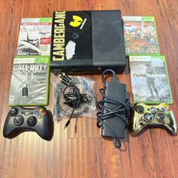 Xbox 360 Model:1538 Console 16GB Card Bundle,4 Games Tested Good Read Info Blw!