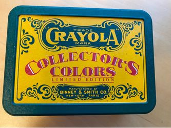 Crayola Collector’s colors limited edition 1991