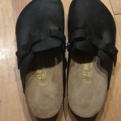 Birkenstocks Boston Clogs, Size 41