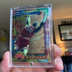 1994 tops finest rare Michael Jordan -always kept secure