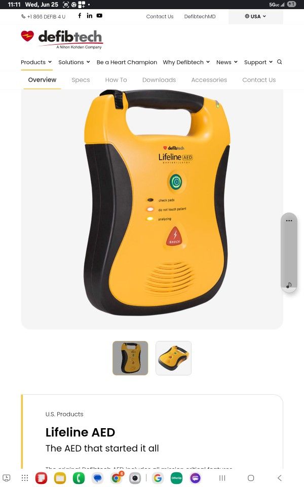 Defibrillator