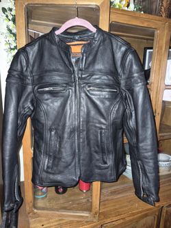 Womens Leather Motorcycle Jacket