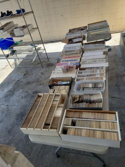 Huge baseball card collections vintage to modern/ not all sort I, haven't look through it all/taking Offers