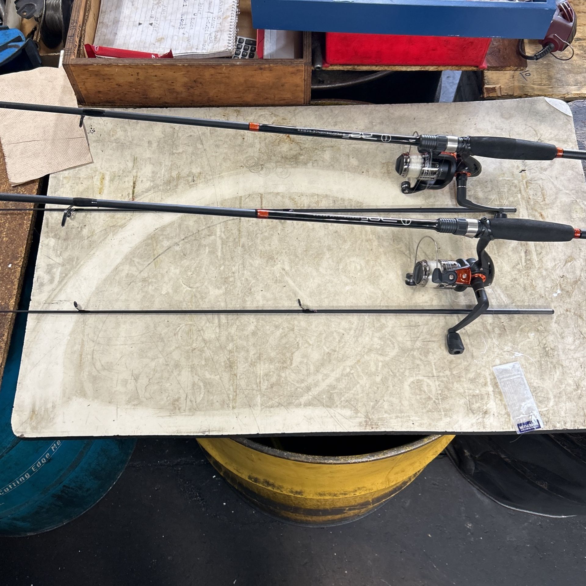 2 Small Fishing Rods