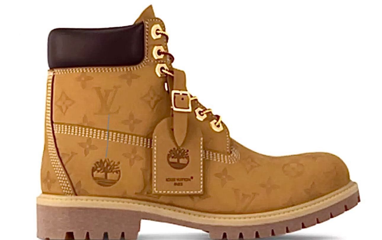 New In Box LOUIS VITTON Timberland Size 8.5