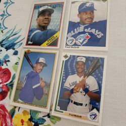 Fred Mcgriff Baseball Cards Lot Hall Of Famer