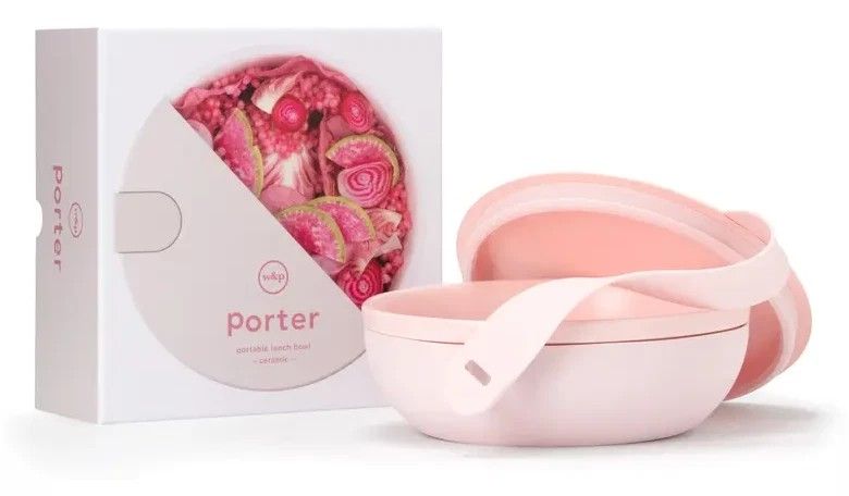 W&P Porter Ceramic Bowl Lunch Container in Pink