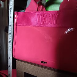 DKNY Hot Pink Clutch