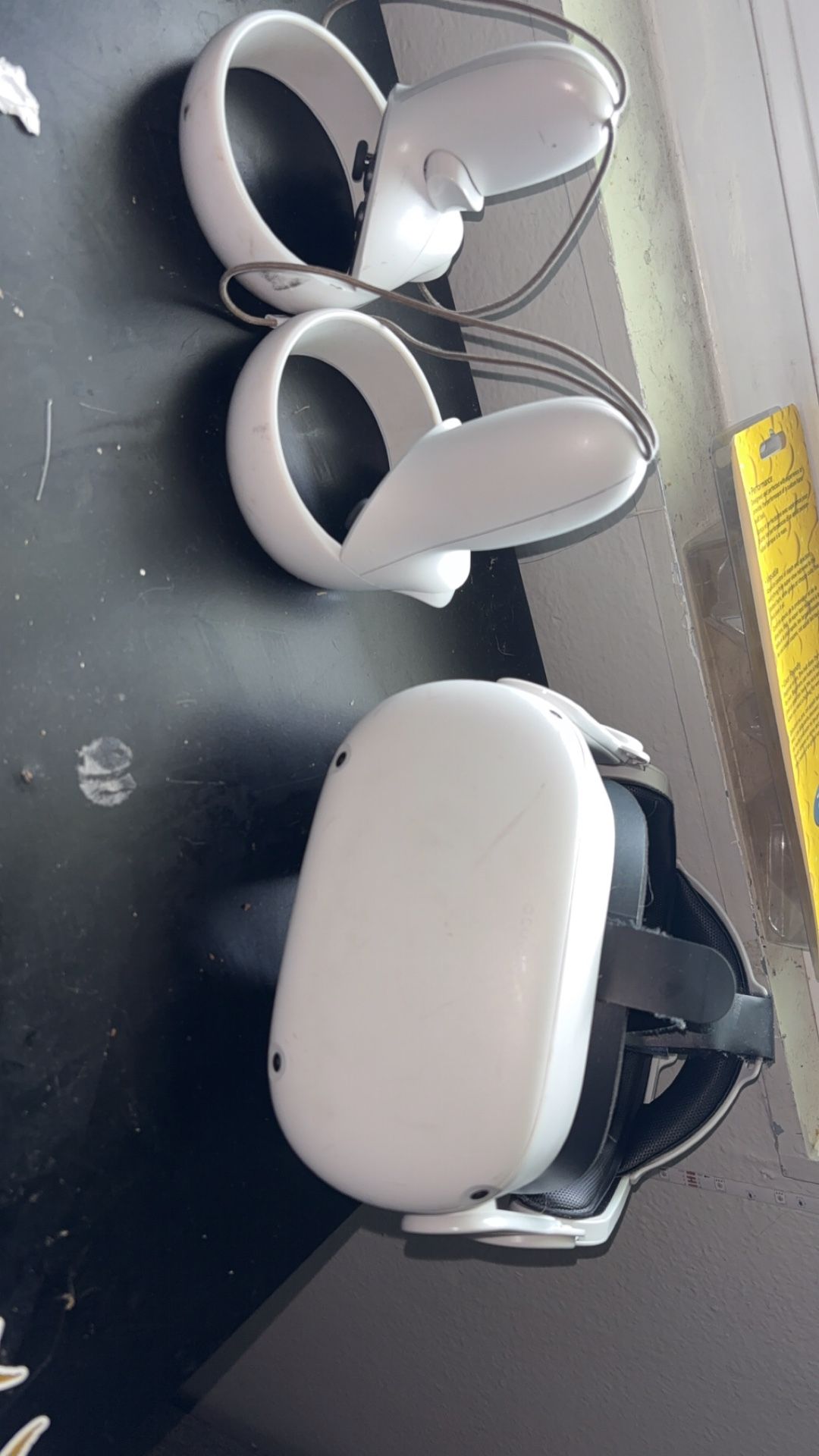 vr with upgraded strap