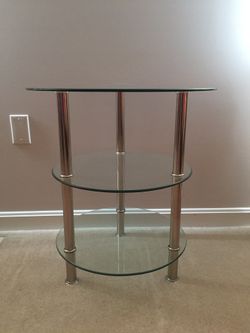 Three layers of glass new coffee table