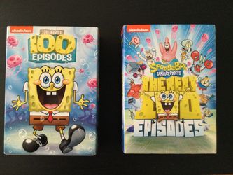 200 SpongeBob SquarePants episodes DVDs