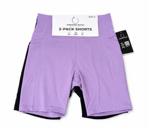 Downtown Motion 2-Pack Active Shorts – Size M (New with Tags)