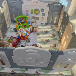 Baby Playpen with Activity Panel