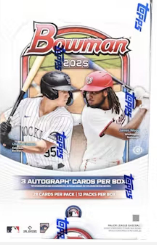 2025 Bowman MLB Baseball Jumbo Box