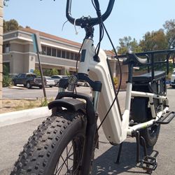 Cargo 20” SISIGAD Courier | Gray Step Thru EBike 

