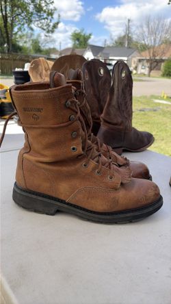 Wolverine work boots , no steel toe . Sz13M