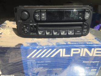 Alpine CD receiver