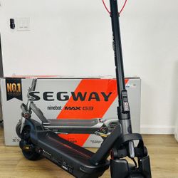 Segway Ninebot Max G3 Electric Scooter, 28 mph Max Speed w/ 50 miles Max Range-